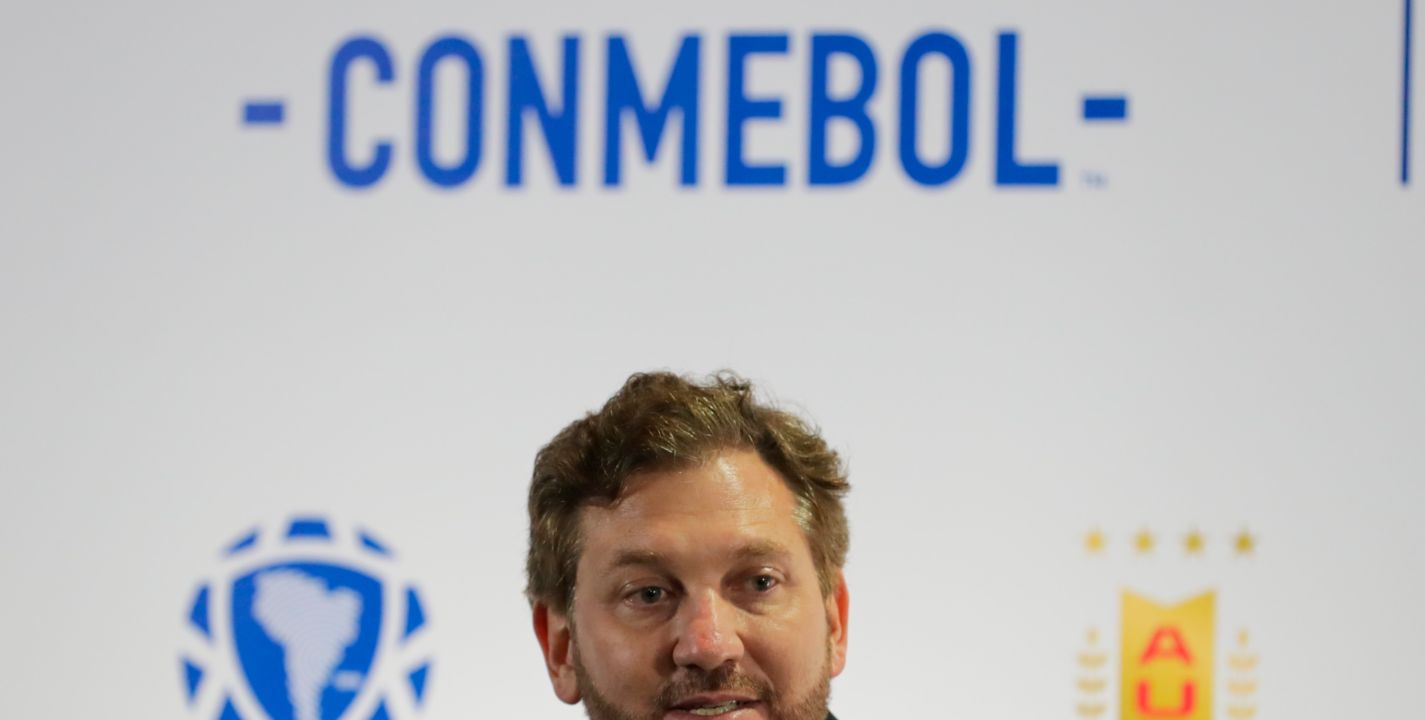 Alejandro Domínguez, presidente de Conmebol, está en contra del Mundial cada dos años