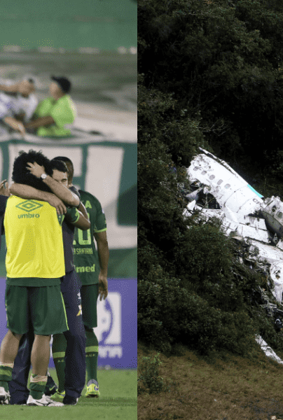 El equipo de futbol brasileño, Chapecoense, falleció casi en su totalidad en un vuelo rumbo a la final de la Copa Sudamericana en 2016.