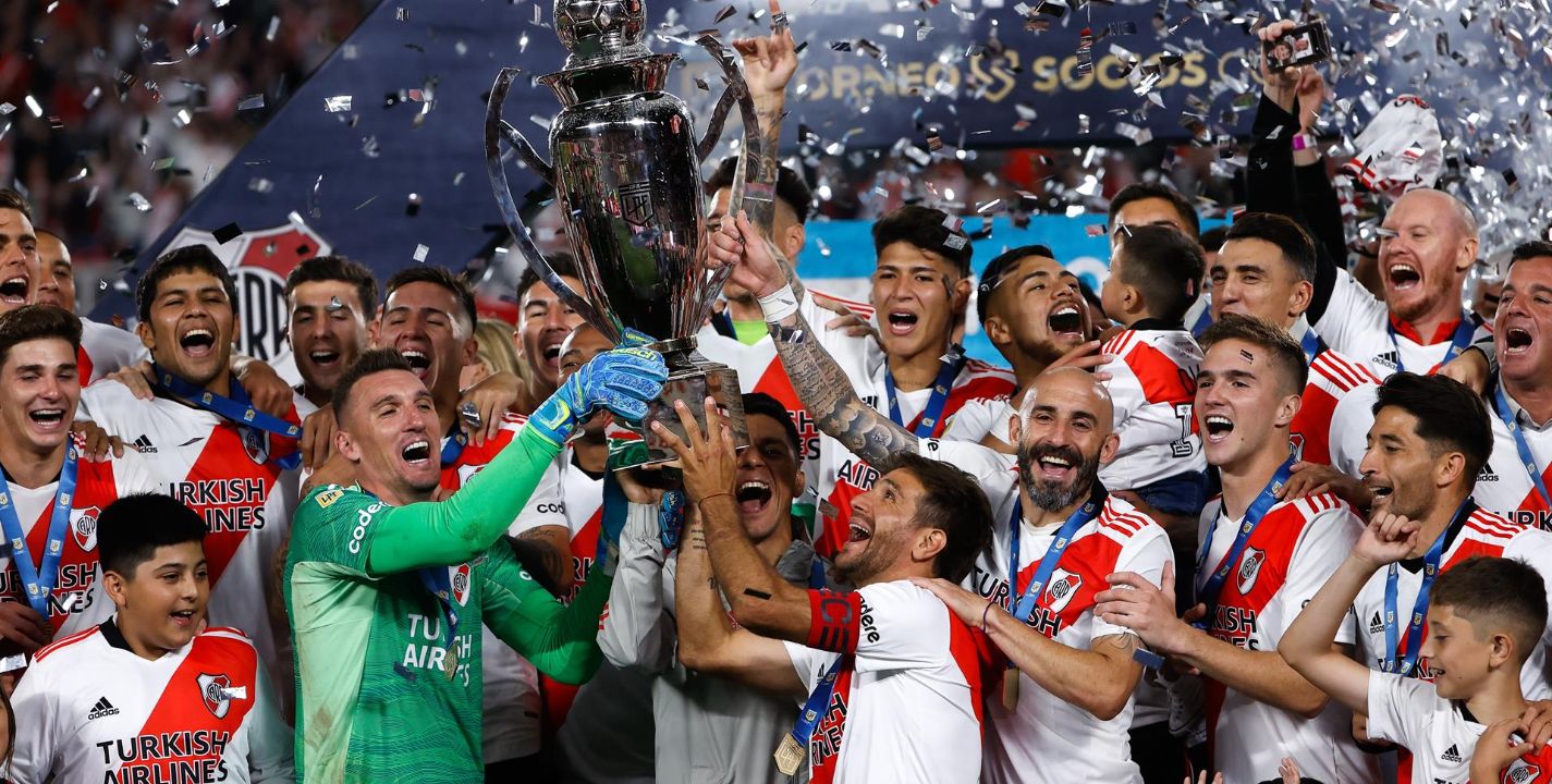 River Plate ha ganado la Liga Profesional de Argentina con tres jornadas de anticipación.
