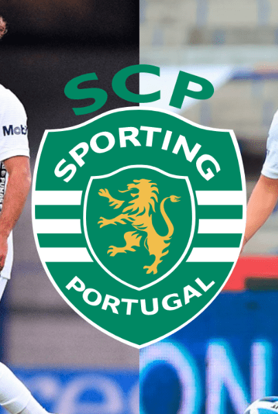 Alek Álvarez (izq) y Marco García (der) están entrenando en el equipo "B" del Sporting Lisboa.