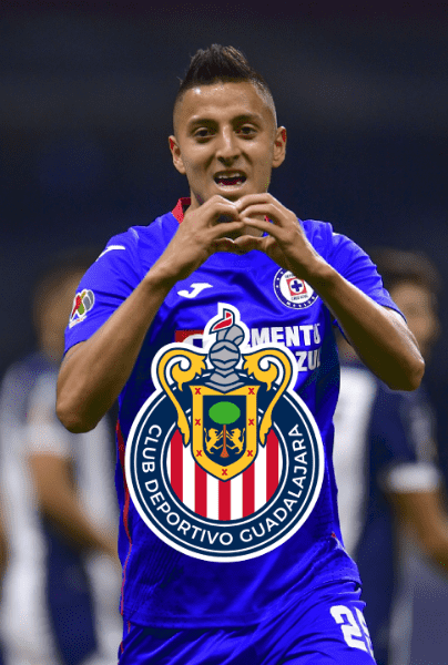 Roberto Alvarado llegó a Chivas procedente del Cruz Azul; el rebaño dio a cambio a Uriel Antuna y Alejandro Mayorga.