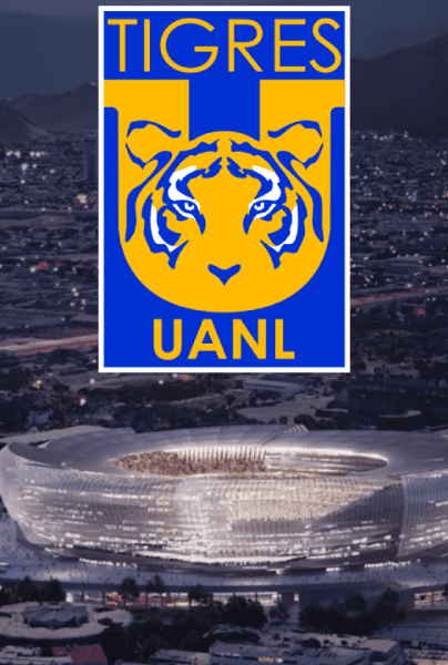 Así se verá el Nuevo Estadio Universitario de Tigres UANL, el cual se estrenará en 2025.