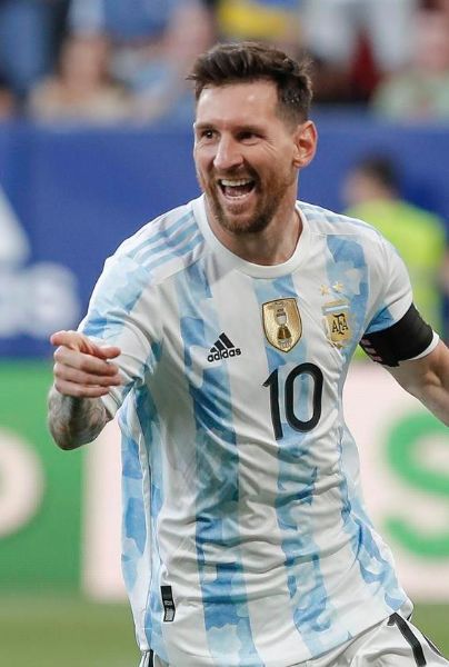 Lionel Messi, jugador de Argentina