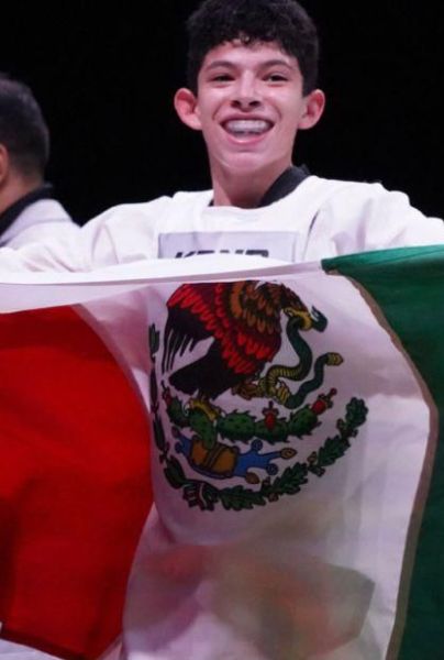 Guillermo Cortés se trajo el oro en el Campeonato Mundial de Cadetes en Taekwondo