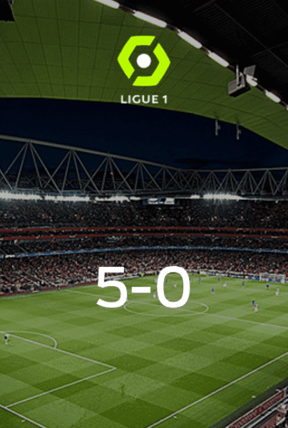 París S. Germain 5 - 0 Auxerre