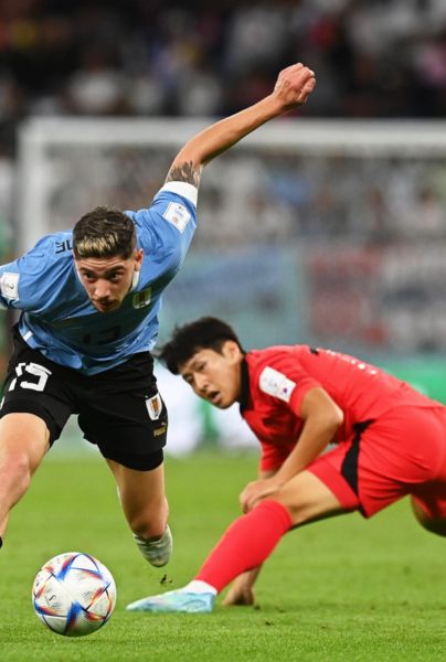 Uruguay y Corea del Sur no se hicieron daño en su debut dentro de Qatar 2022