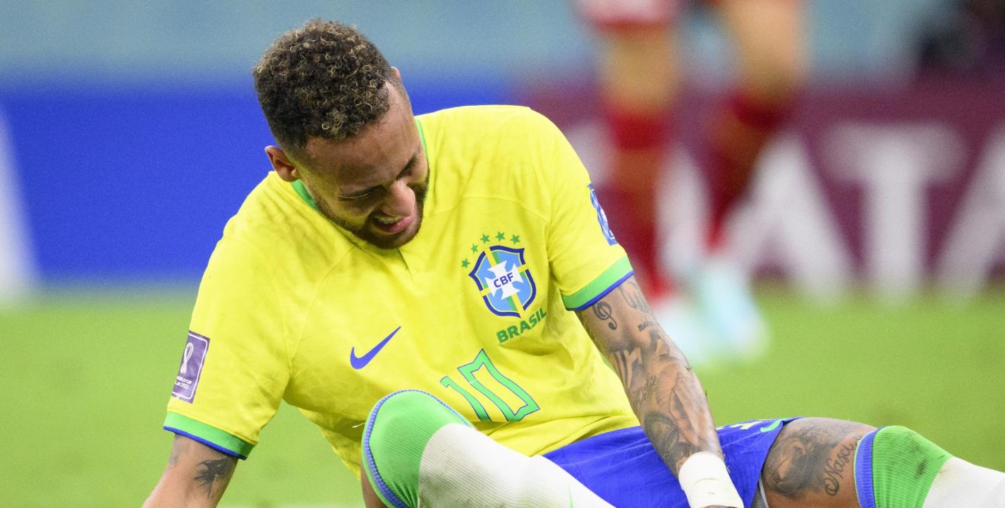 Neymar estaría cerca de perderse lo que resta de Qatar 2022.