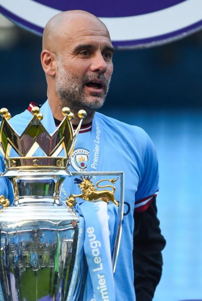 Pep Guardiola reconoció que los festejos del Manchester City fueron largos. (EFE)