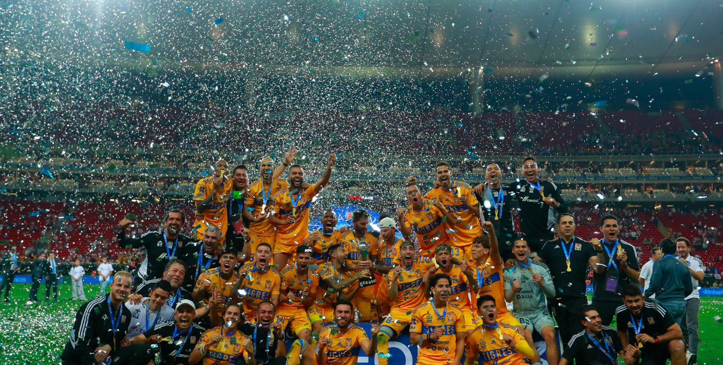 Tigres se consagró campeón de la Liga MX. (Foto: EFE)